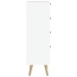 vidaXL Aparador alto con cajones madera contrachapada 40x30x95 cm vidaXL Aparador alto con cajones madera contrachapada 40x30x95 cm