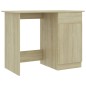 vidaXL Escritorio madera contrachapada color roble Sonoma 100x50x76 cm vidaXL Escritorio madera contrachapada color roble Sonoma 100x50x76 cm