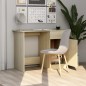 vidaXL Escritorio madera contrachapada color roble Sonoma 100x50x76 cm vidaXL Escritorio madera contrachapada color roble Sonoma 100x50x76 cm