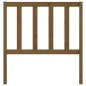 vidaXL Cabecero de cama madera maciza de pino marrón miel 81x4x100 cm vidaXL Cabecero de cama madera maciza de pino marrón miel 81x4x100 cm