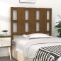 vidaXL Cabecero de cama madera maciza pino marrón miel 105,5x4x100 cm vidaXL Cabecero de cama madera maciza pino marrón miel 105,5x4x100 cm