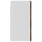 vidaXL Mueble de TV colgante madera roble ahumado 39,5x31x60 cm vidaXL Mueble de TV colgante madera roble ahumado 39,5x31x60 cm