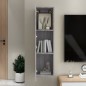 vidaXL Mueble para TV de pared gris Sonoma 30,5x30x110 cm vidaXL Mueble para TV de pared gris Sonoma 30,5x30x110 cm