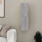 vidaXL Mueble para TV de pared gris Sonoma 30,5x30x110 cm vidaXL Mueble para TV de pared gris Sonoma 30,5x30x110 cm