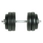 vidaXL Juego de mancuernas 9 piezas 15 kg vidaXL Juego de mancuernas 9 piezas 15 kg