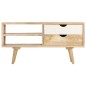 vidaXL Mueble para TV madera maciza de mango 90x35x45 cm