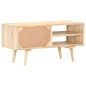vidaXL Mueble para TV madera maciza de mango 90x35x45 cm