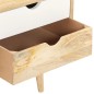 vidaXL Mueble para TV madera maciza de mango 90x35x45 cm