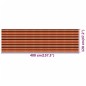 vidaXL Toldo para balcón HDPE multicolor 120x400 cm vidaXL Toldo para balcón HDPE multicolor 120x400 cm