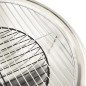 vidaXL Brasero y barbacoa 2 en 1 atizador acero inoxidable 56x56x49 cm vidaXL Brasero y barbacoa 2 en 1 atizador acero inoxidable 56x56x49 cm