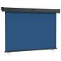 vidaXL Toldo lateral de balcón azul 145x250 cm vidaXL Toldo lateral de balcón azul 145x250 cm