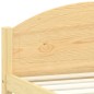 vidaXL Estructura de cama de madera maciza de pino 90x200 cm vidaXL Estructura de cama de madera maciza de pino 90x200 cm