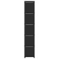 vidaXL Estantería de 15 cubos con cajas de tela negro 103x30x175,5 cm vidaXL Estantería de 15 cubos con cajas de tela negro 103x30x175,5 cm