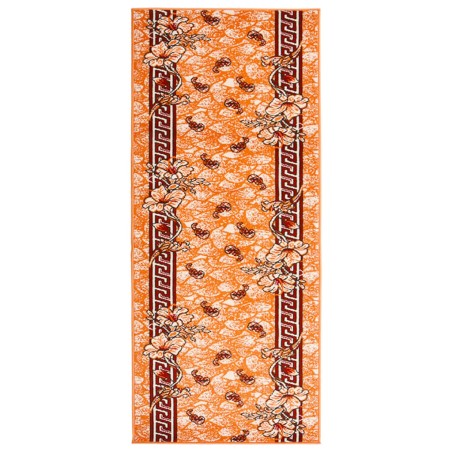 vidaXL Alfombra de pasillo BCF terracota 100x300 cm