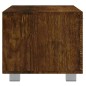 vidaXL Mueble para TV madera contrachapada roble ahumado 120x40,5x35cm vidaXL Mueble para TV madera contrachapada roble ahumado 120x40,5x35cm