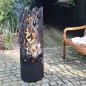 Esschert Design Brasero Flames de acero al carbono negro FF408 Esschert Design Brasero Flames de acero al carbono negro FF408