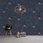 DUTCH WALLCOVERINGS Papel pintado flamenco azul petróleo DUTCH WALLCOVERINGS Papel pintado flamenco azul petróleo