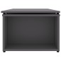 vidaXL Mesa de centro madera contrachapada gris 150x50x35 cm vidaXL Mesa de centro madera contrachapada gris 150x50x35 cm