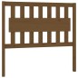 vidaXL Cabecero de cama madera maciza pino marrón miel 105,5x4x100 cm
