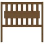 vidaXL Cabecero de cama madera maciza pino marrón miel 105,5x4x100 cm