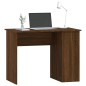 vidaXL Escritorio de madera contrachapada marrón roble 100x55x75 cm vidaXL Escritorio de madera contrachapada marrón roble 100x55x75 cm