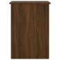 vidaXL Escritorio de madera contrachapada marrón roble 100x55x75 cm vidaXL Escritorio de madera contrachapada marrón roble 100x55x75 cm