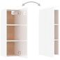 vidaXL Set de muebles de salón TV 10 pzas madera de ingeniería blanco