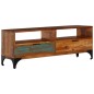 vidaXL Mueble para la TV cm madera maciza reciclada 118x35x45 vidaXL Mueble para la TV cm madera maciza reciclada 118x35x45