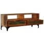 vidaXL Mueble para la TV cm madera maciza reciclada 118x35x45 vidaXL Mueble para la TV cm madera maciza reciclada 118x35x45