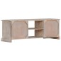 vidaXL Mueble de TV de madera maciza de acacia 120x30x40 cm