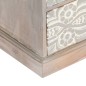 vidaXL Mueble de TV de madera maciza de acacia 120x30x40 cm