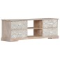vidaXL Mueble de TV de madera maciza de acacia 120x30x40 cm