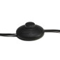 vidaXL Lámpara de trípode madera maciza de teca marrón y negro 141 cm vidaXL Lámpara de trípode madera maciza de teca marrón y negro 141 cm