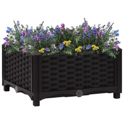 vidaXL Arriate 40x40x23 cm polipropileno