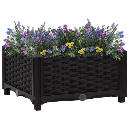 vidaXL Arriate 40x40x23 cm polipropileno