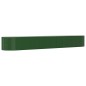vidaXL Jardinera arriate acero recubrimiento polvo verde 554x100x68 cm vidaXL Jardinera arriate acero recubrimiento polvo verde 554x100x68 cm