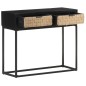 vidaXL Mesa consola de madera maciza de mango 90x35x76 cm vidaXL Mesa consola de madera maciza de mango 90x35x76 cm