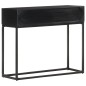 vidaXL Mesa consola de madera maciza de mango 90x35x76 cm vidaXL Mesa consola de madera maciza de mango 90x35x76 cm