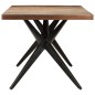 vidaXL Mesa de comedor de madera maciza reciclada 200x90x76 cm vidaXL Mesa de comedor de madera maciza reciclada 200x90x76 cm