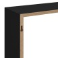 vidaXL Estantes cubo de pared 3 unidades MDF negro vidaXL Estantes cubo de pared 3 unidades MDF negro