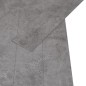 vidaXL Lamas para suelo PVC autoadhesivas 5,21 m² 2 mm gris hormigón