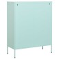 vidaXL Armario de almacenamiento acero verde mint 80x35x101,5 cm vidaXL Armario de almacenamiento acero verde mint 80x35x101,5 cm