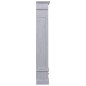 vidaXL Aparador de madera maciza de caoba 60x30x175 cm vidaXL Aparador de madera maciza de caoba 60x30x175 cm