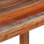 vidaXL Mesa de comedor madera maciza de acacia 110x50x76 cm vidaXL Mesa de comedor madera maciza de acacia 110x50x76 cm