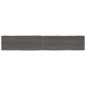 vidaXL Tablero mesa madera tratada borde vivo marrón 220x40x(2-6) cm vidaXL Tablero mesa madera tratada borde vivo marrón 220x40x(2-6) cm