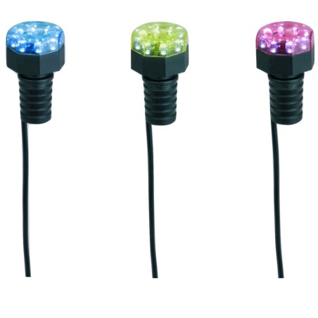 Ubbink Lámpara subacuática de estanque MiniBright 3x8 LED 1354019