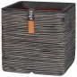 Capi Macetero Nature Rib cuadrado gris antracita 30x30 cm KOFZ902 Capi Macetero Nature Rib cuadrado gris antracita 30x30 cm KOFZ902