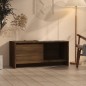 vidaXL Mueble de TV madera de ingeniería marrón roble 90x35x40 cm vidaXL Mueble de TV madera de ingeniería marrón roble 90x35x40 cm