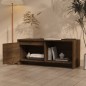 vidaXL Mueble de TV madera de ingeniería marrón roble 90x35x40 cm vidaXL Mueble de TV madera de ingeniería marrón roble 90x35x40 cm