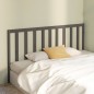vidaXL Cabecero de cama madera maciza de pino gris 186x4x100 cm vidaXL Cabecero de cama madera maciza de pino gris 186x4x100 cm
